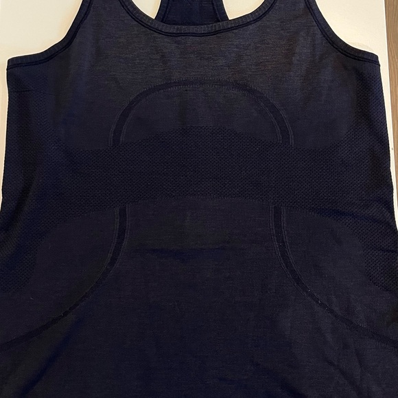 Lululemon Navy Swiftly Racerback Tank - Picture 2 of 4